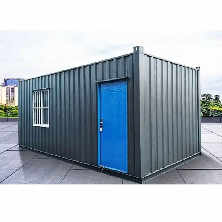 Modular prefab house galvanized camp dormitory worksite mobile office container house-副本