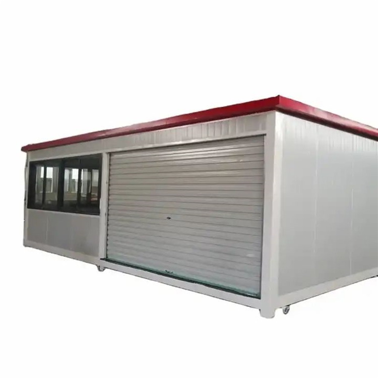 High Quality 30ft & 20ft Galvanized Steel Panel Pipe Modular Fireproof Windproof Safe Container House Bathroom Kitchen Workshop