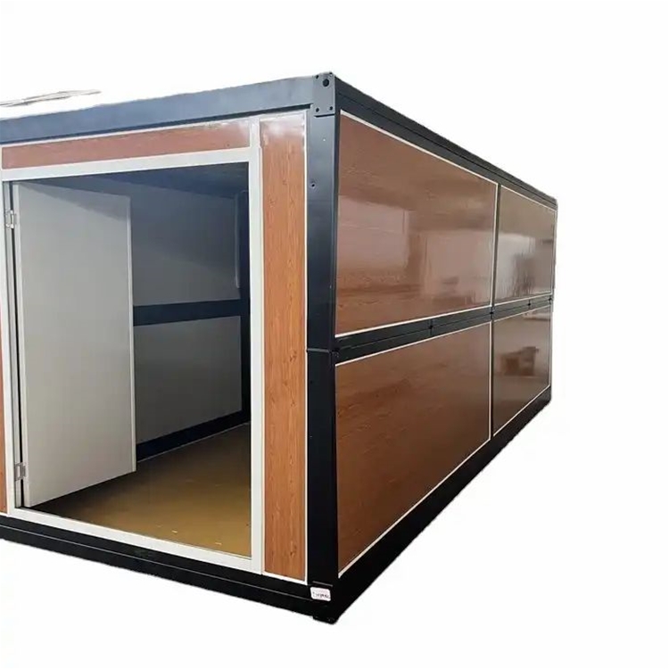 High quality portable prefab house container 20ft 40ft split fireproof windproof foldable house