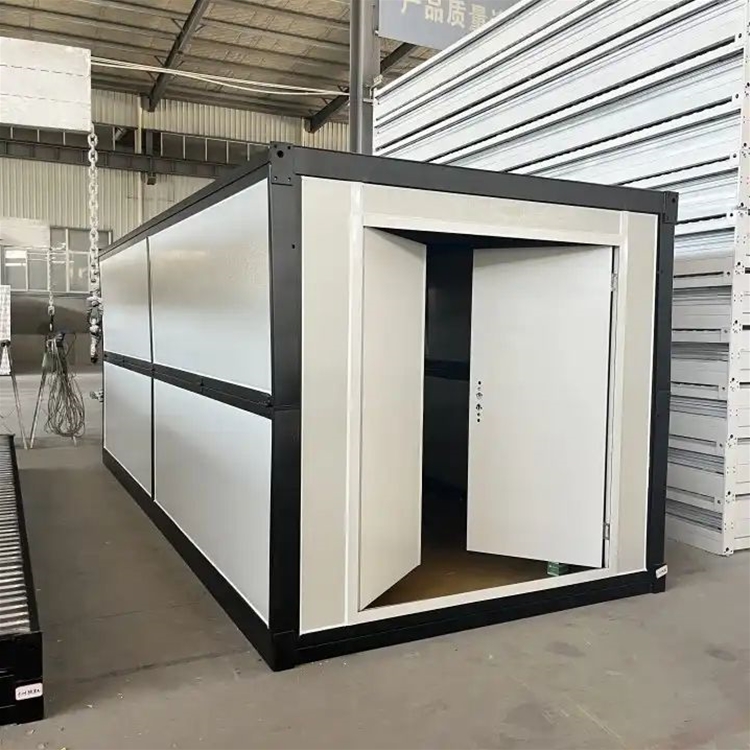 Plat packing quick build prefab house office school worksite camp large bedroom foldable house