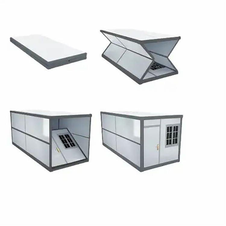 20ft/40ft Portable Prefab Modular House 2-Bedroom Steel and Sandwich Panel Container Foldable and Affordable