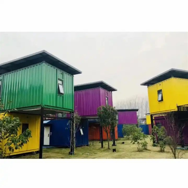 China custom 40ft mult-color shipping container house luxury prefab homes prefab container house