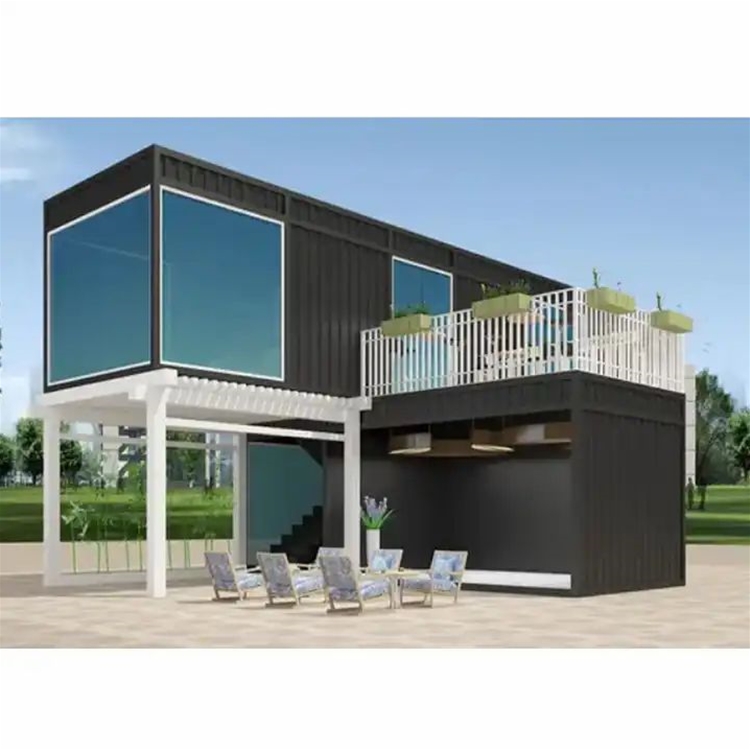 USA style homes 20/40ft prefab shipping tiny home prefabricated house prices Turkey house for rent container house