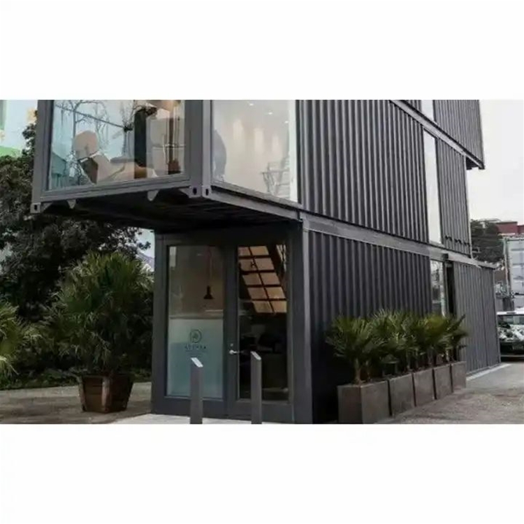 china supply 2 floor modern fashion light steel structure prefab house container house for usa