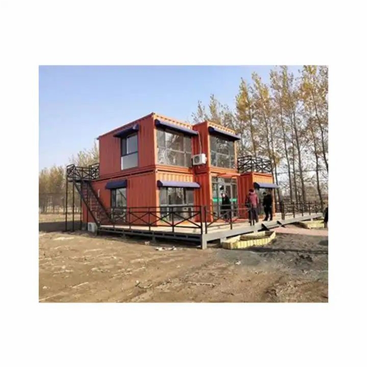 Best Selling Factory Direct Supply Cheap Price China Home Log Luxury Villa House Steel Prefabricated Houses