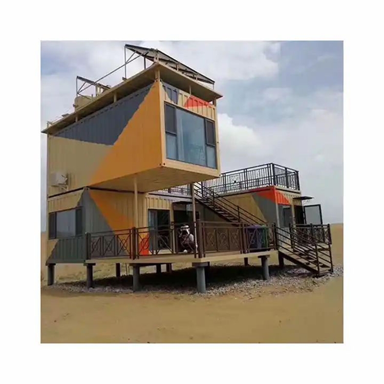 Factory Directly Supply Living Container Luxury And Villa Removable Light Steel Frame Prefabricated House Fast Assembly