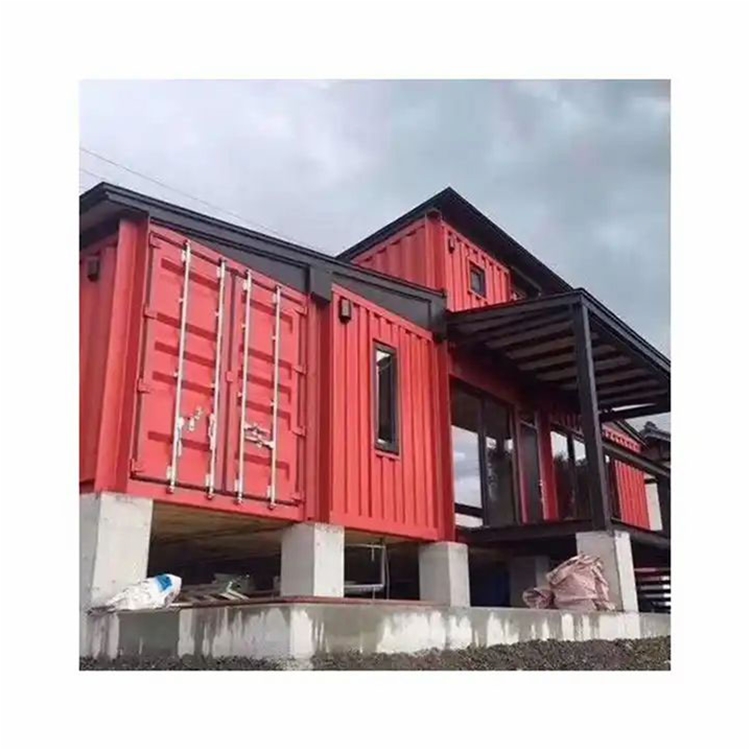 Factory Direct Supply Cheap Price China Home Log Luxury Villa House Steel Prefabricated Houses