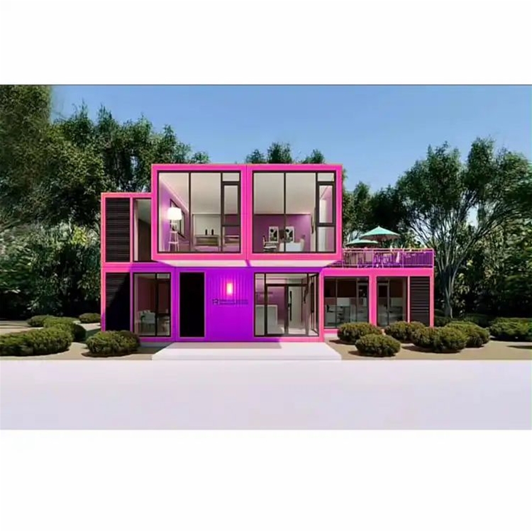 HengBo Renting apartment container kit house in America expandable modern living prefabricated container homes