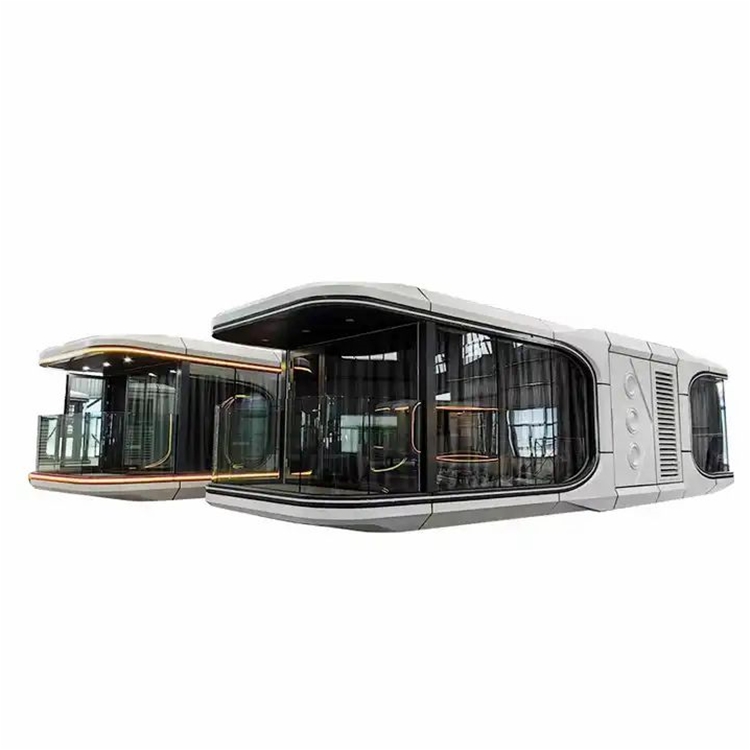 Furnished Prefabricated House/space capsule office pod /mobile modular homes container