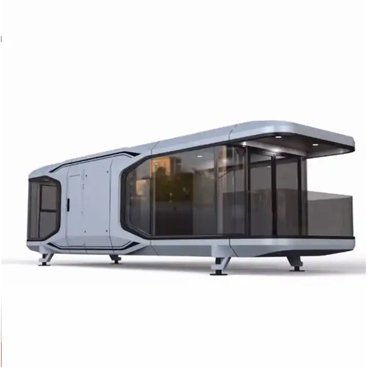 Luxury portable capsule house hotel /Mobile Modern Tiny Prefabricated Home/container capsule house