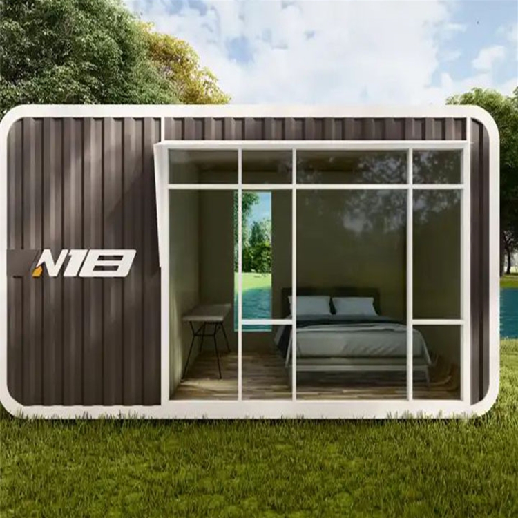 High Quality Customized Portable Outdoor Sandwich Panel House Steel Structure Aluminum Bedroom Capsule