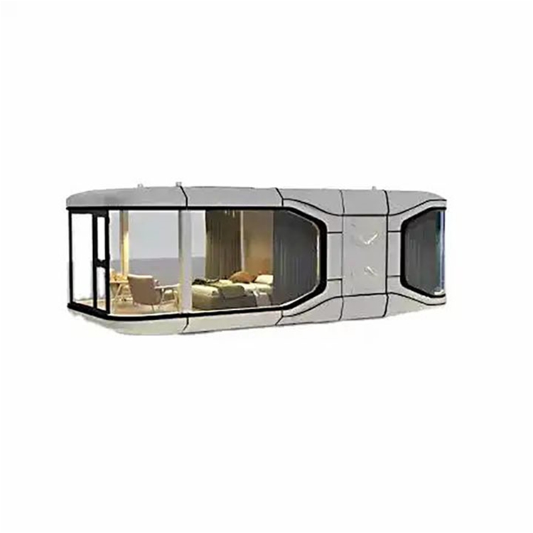 Modern design prefab tiny movable outdoor popular camping high quality capsule house