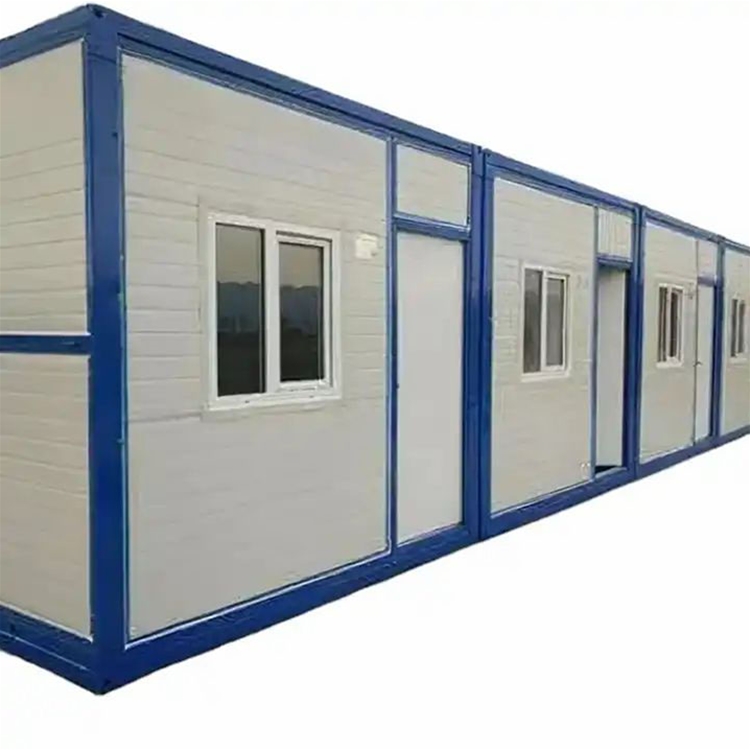 High Quality 20ft Galvanized Steel Container Prefab House Luxury Prefabricated Pipe House for Kitchen Bathroom Workshop