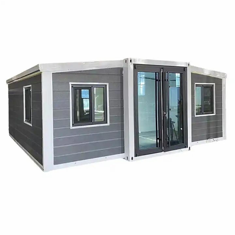 High Quality 20ft/40ft Prefab House Steel and Sandwich Panel Material 3 Bedroom with Furnished Kitchen and Bathroom Expandable